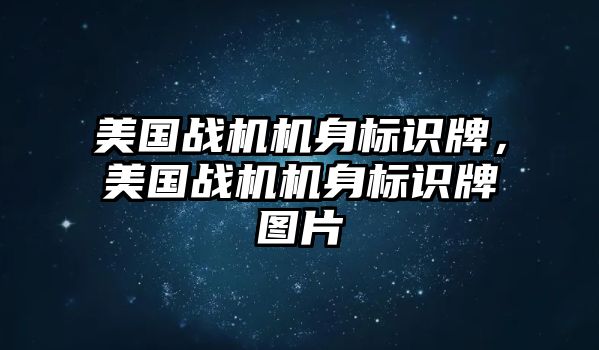 美國戰(zhàn)機機身標識牌，美國戰(zhàn)機機身標識牌圖片