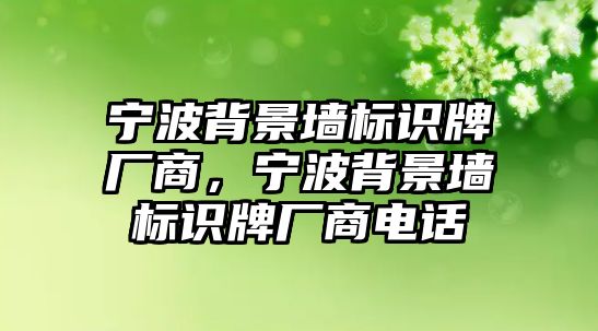 寧波背景墻標識牌廠商，寧波背景墻標識牌廠商電話