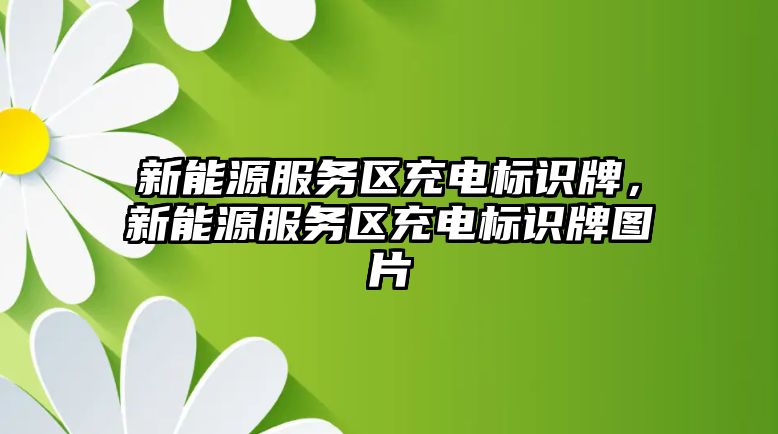 新能源服務(wù)區(qū)充電標(biāo)識牌，新能源服務(wù)區(qū)充電標(biāo)識牌圖片